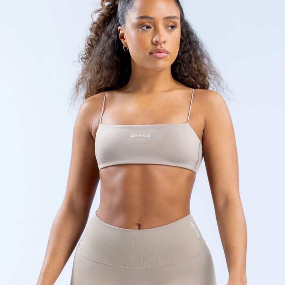 Dfyne Latte Defy Strappy Bra
